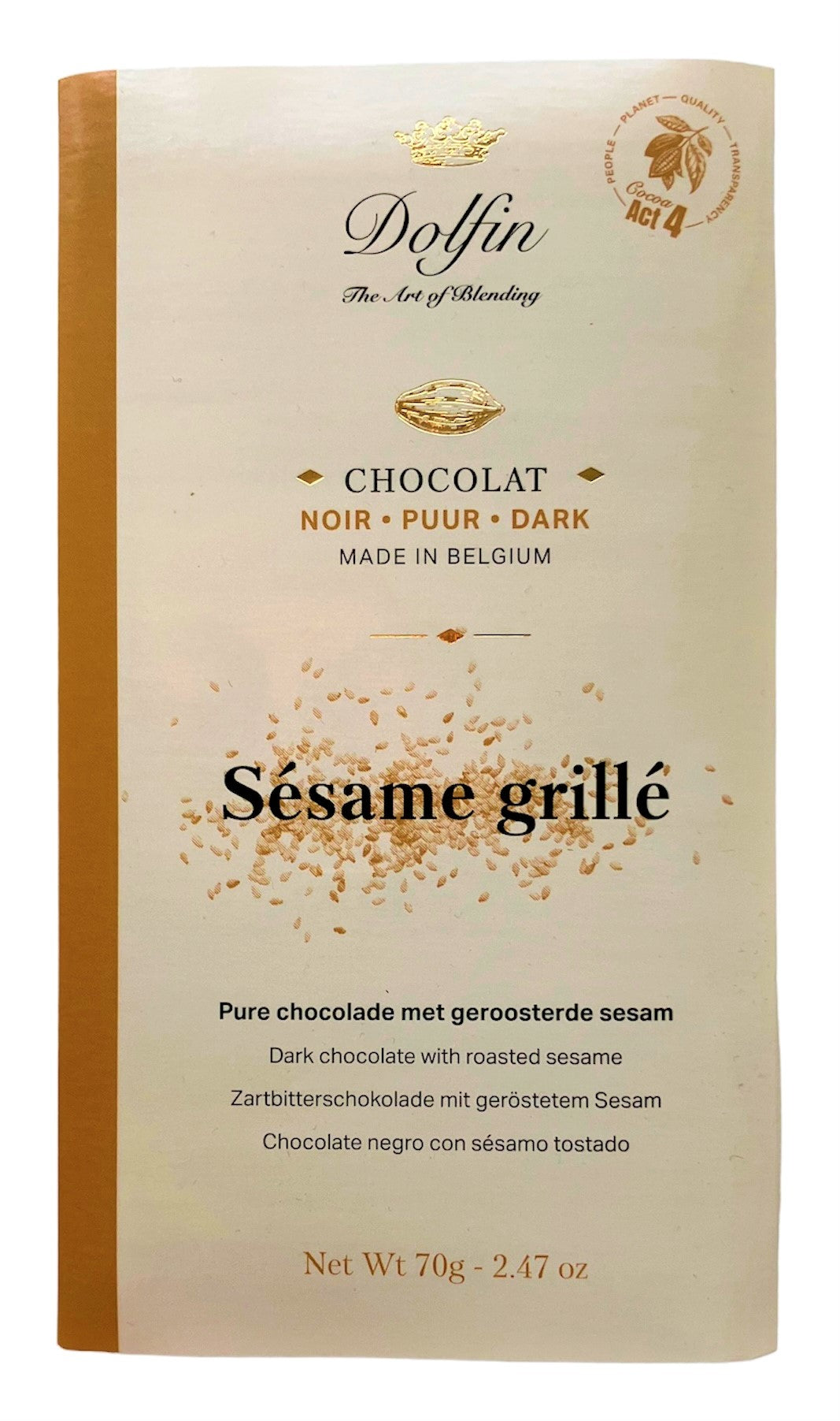 Dolfin | Noir Sésame grillé