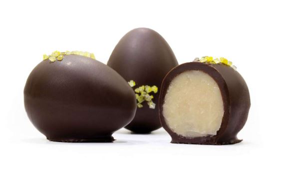 Coppeneur | Zitronen Ei Praline (alkoholfrei) VEGAN
