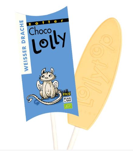Zotter | Choco Lolly Weisser Drache (BIO)