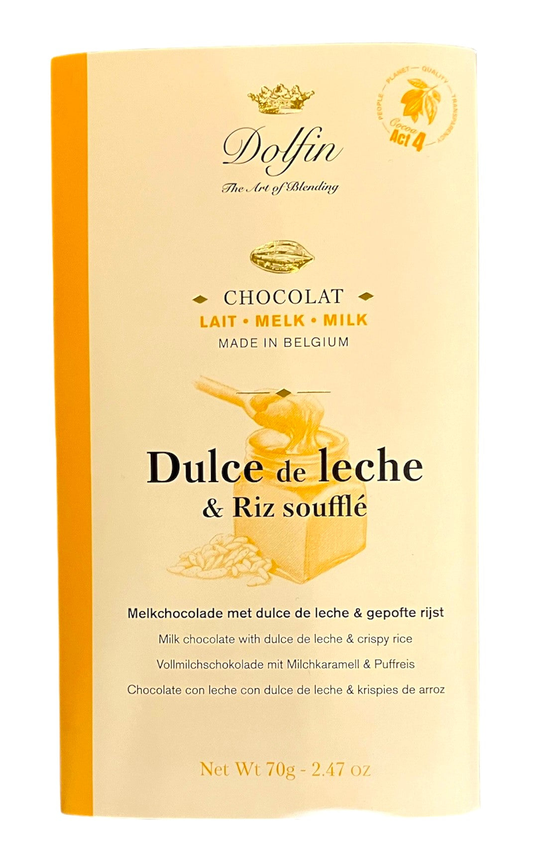 Dolfin | Dulce de Leche & Riz Soufflé