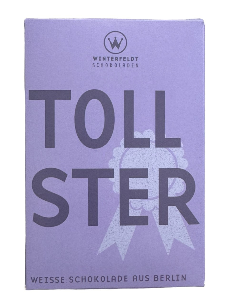 Winterfeldt Schokoladen | Tollster – weisse Schokolade mit Zuckerstreusel