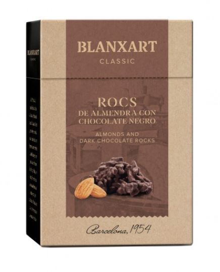 Blanxart | Mandelsplitter in Zartbitter – Rocs De Almendra Con Chocolate Negro