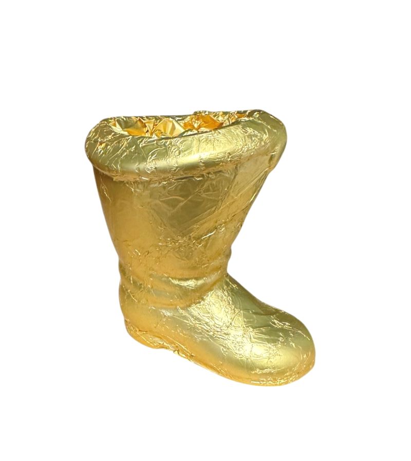 Fesey | Nikolausstiefel 80g – Vollmilchschokolade gold