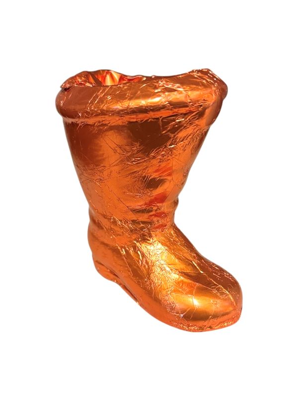 Fesey | Nikolausstiefel 80g – Vollmilchschokolade kupfer