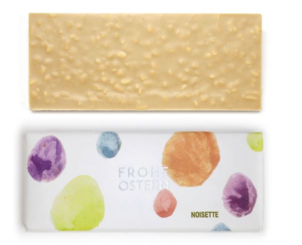 Martin Mayer | Frohe Ostern Tafel – Milchschokolade Noisette 70g