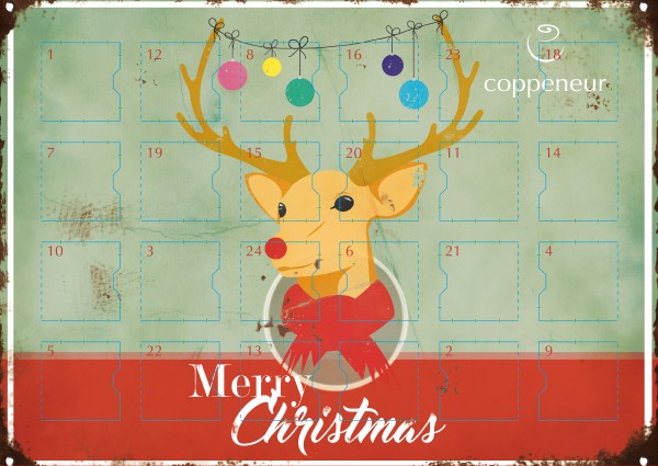 Coppeneur | Adventskalender Trüffel & Pralinen (Ohne Alkohol)