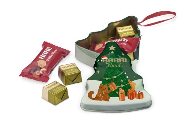 Babbi | Albero Christmas Edition – Weihnachtsbaum aus Blech mit Babbini & CuBon
