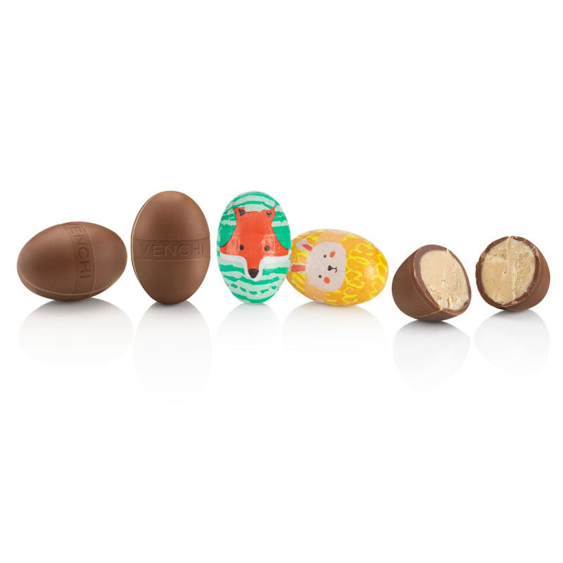 Venchi | Mini Ostereier Venchi Kids Mini Ostereier – Milchschokolade mit Gianduja & Haselnuss