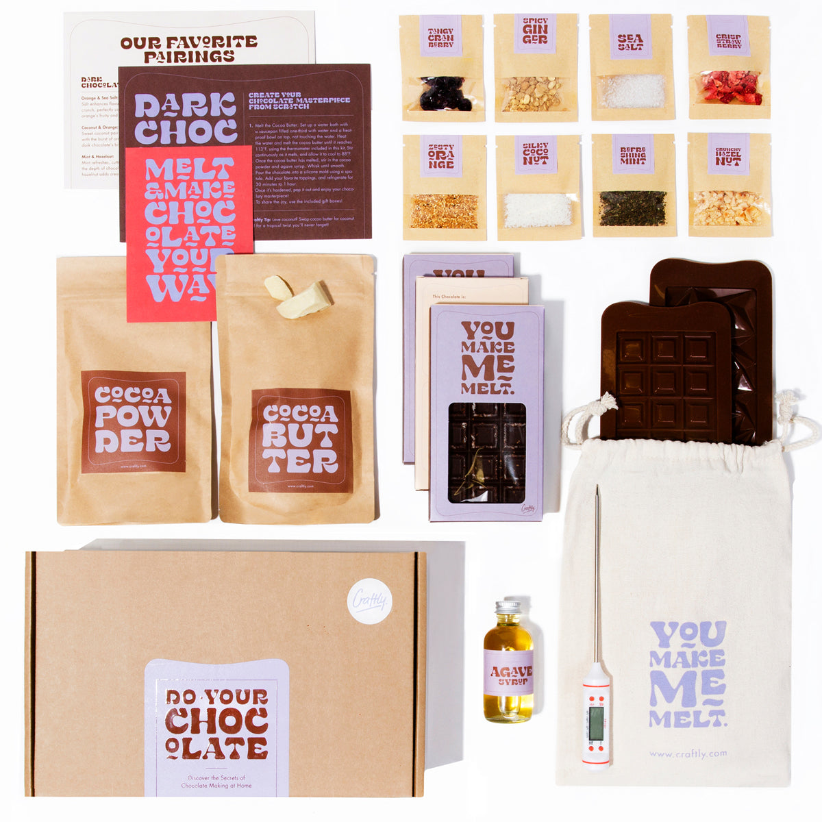 Craftly | Schokoladen-Set zum Selbermachen VEGAN