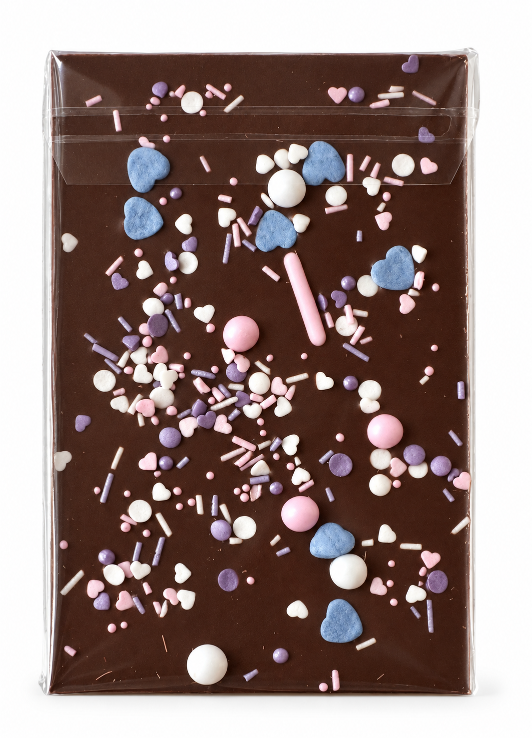 Winterfeldt Schokoladen | Schönster – Dunkle Schokolade mit Zuckerstreusel
