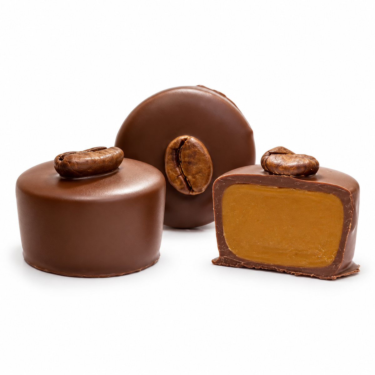 Coppeneur | Kaffee & Karamell Praline (alkoholfrei)