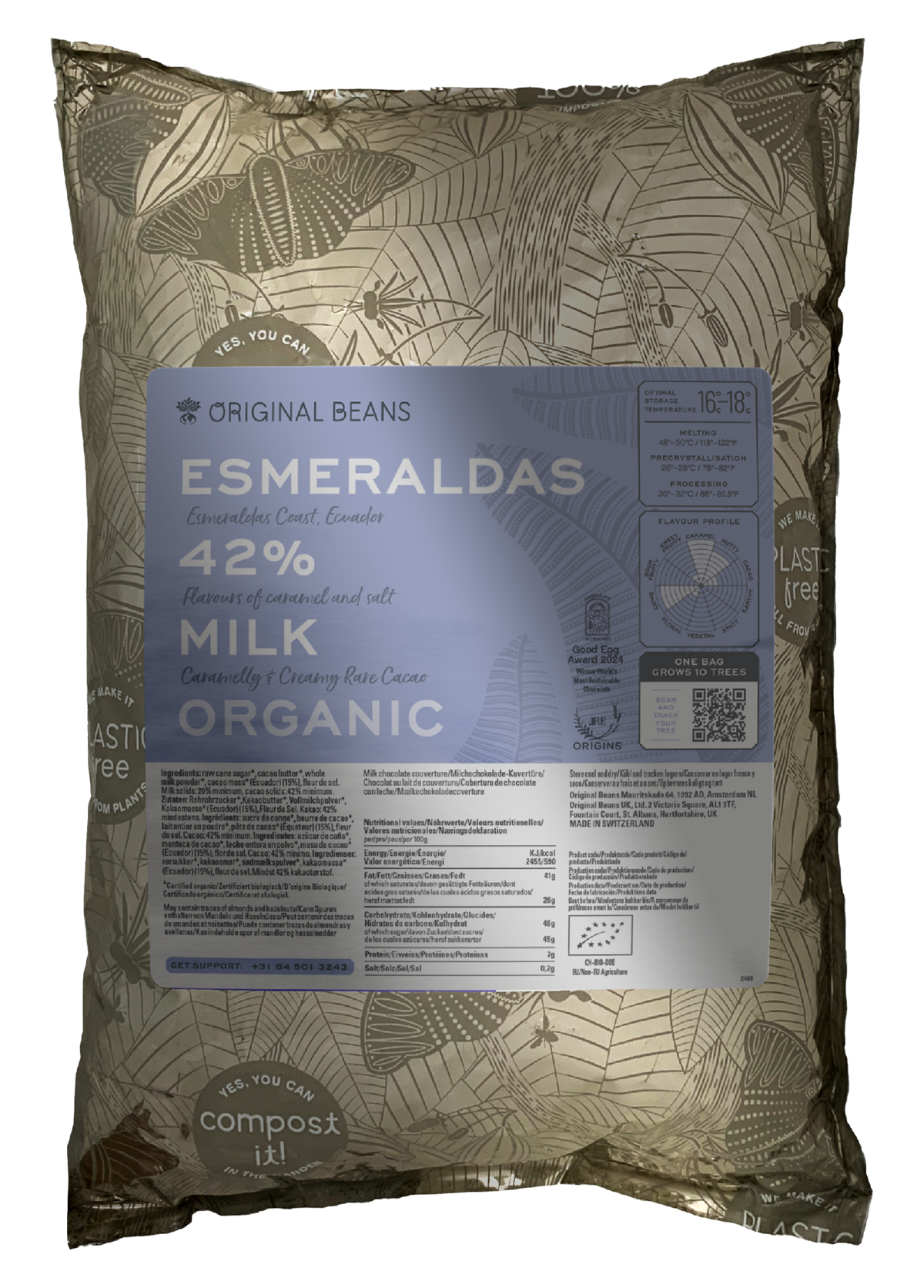 Original Beans | Esmeraldas Milk 42% (BIO)