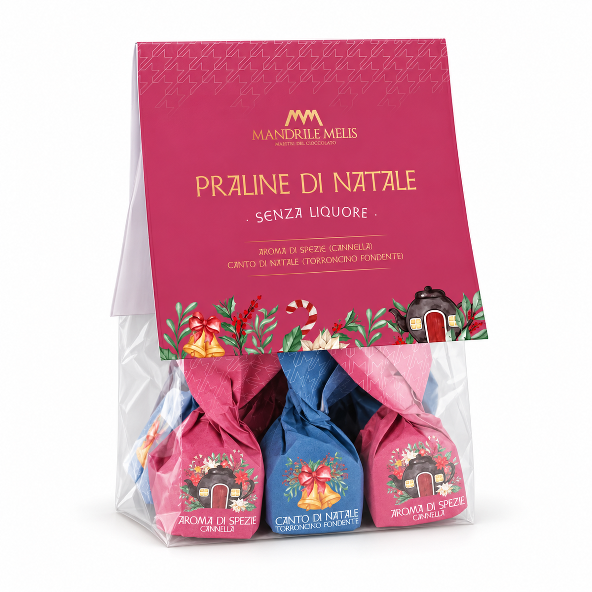 Mandrile Melis | Praline di Natale – Weihnachtspralinen mit Zimt- und Nougatcreme