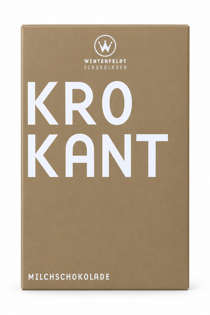 Winterfeldt Schokoladen | Milchschokolade mit Krokant
