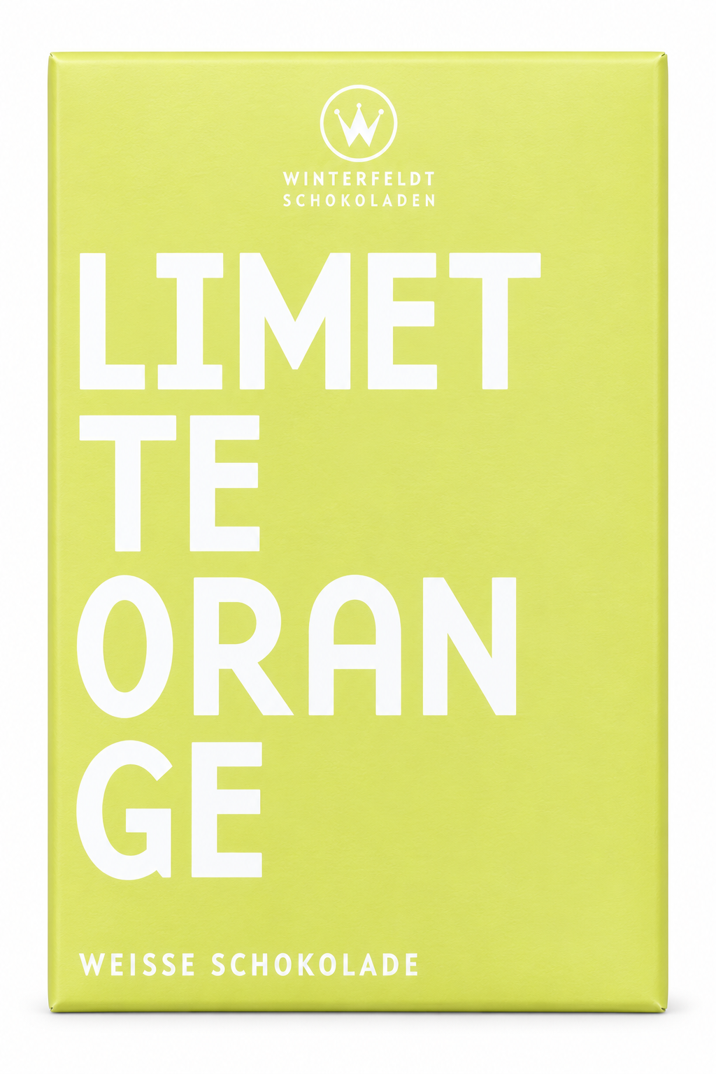 Winterfeldt Schokoladen | Weisse Schokolade mit Limette und Orange