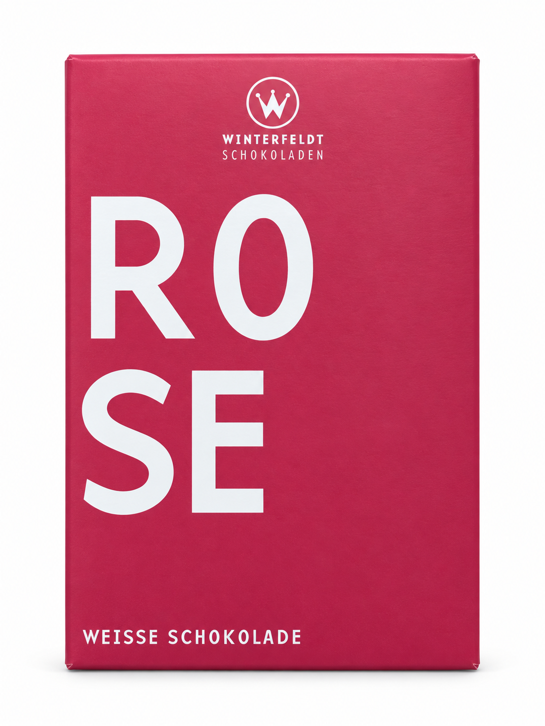 Winterfeldt Schokoladen | Weisse Schokolade mit Rosenblüten