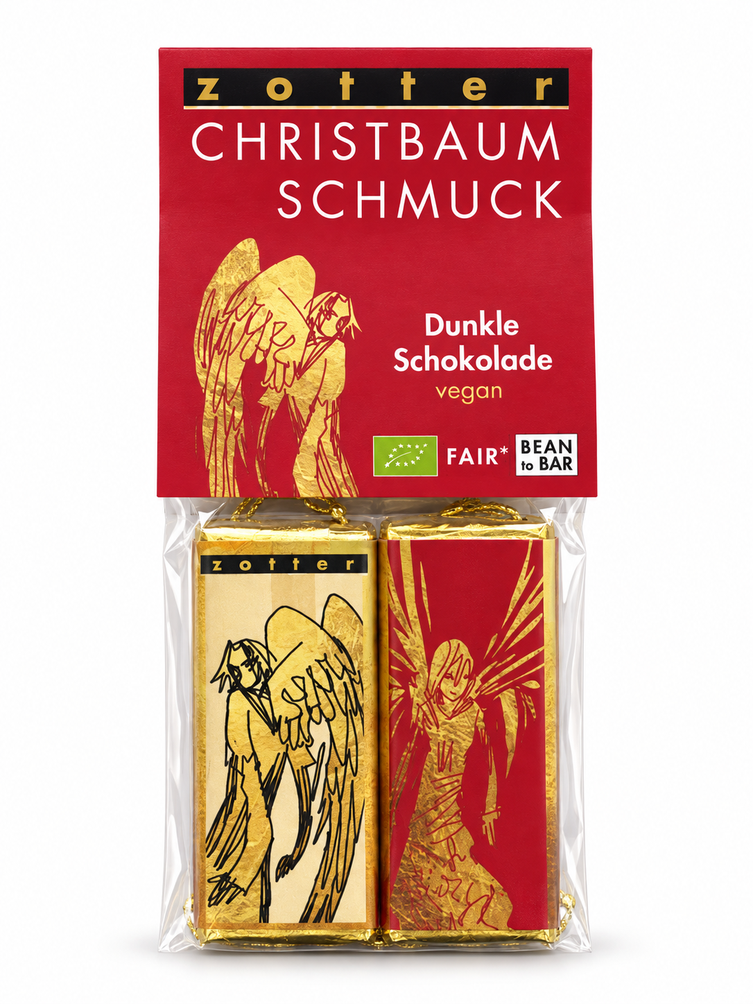 Zotter | Christbaumschmuck – Dunkle Schokolade (BIO) VEGAN