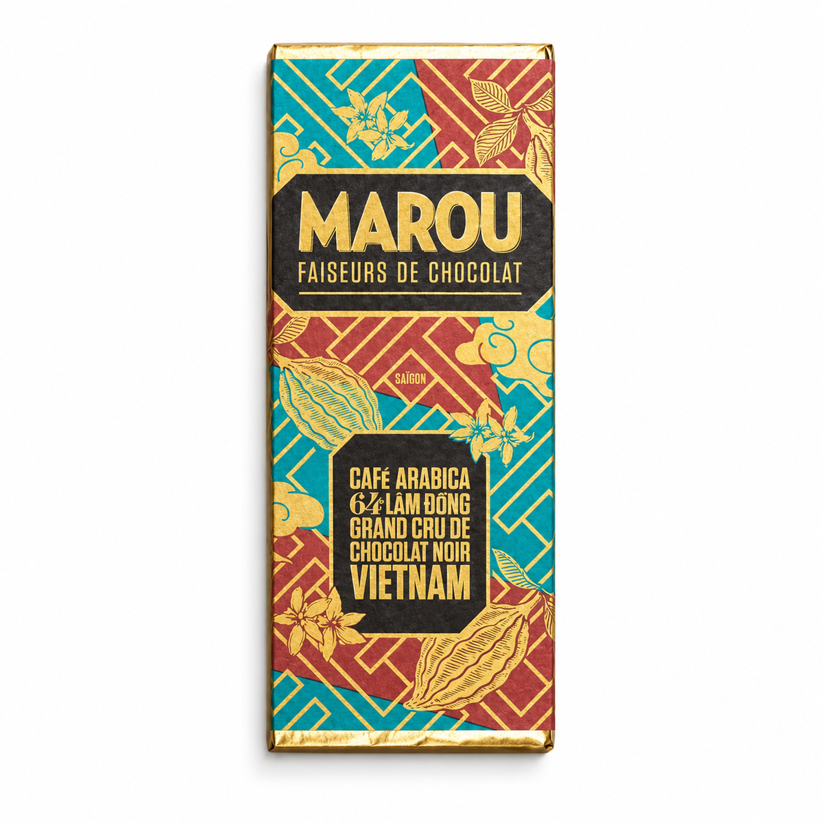 Marou | Lam Dong 64% Minitafel mit Arabica Kaffee VEGAN