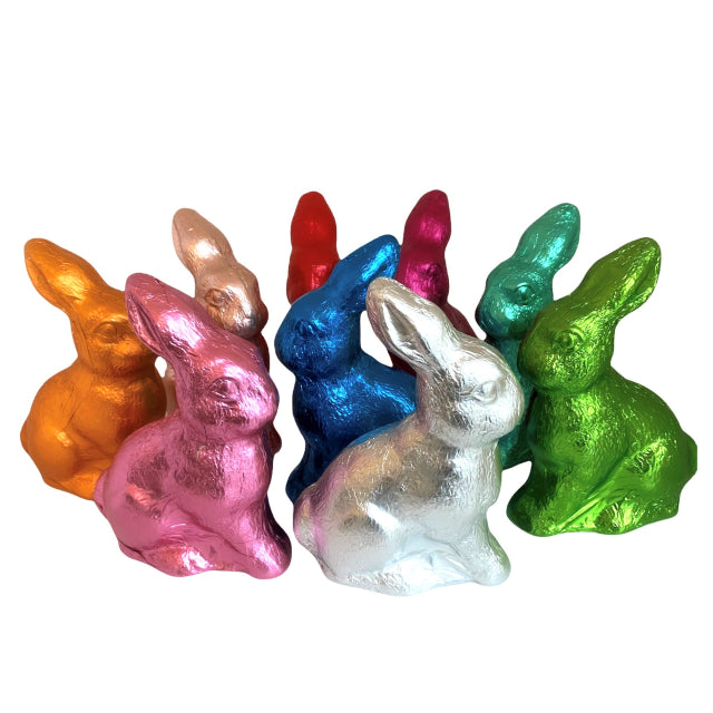 Fesey | Sitzender Osterhase 90g – Edelbitterschokolade