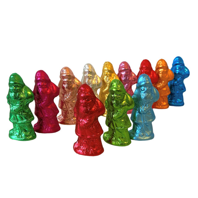 Fesey | Weihnachtsmann 20g (8,5 cm hoch) – Zartbitterschokolade VEGAN