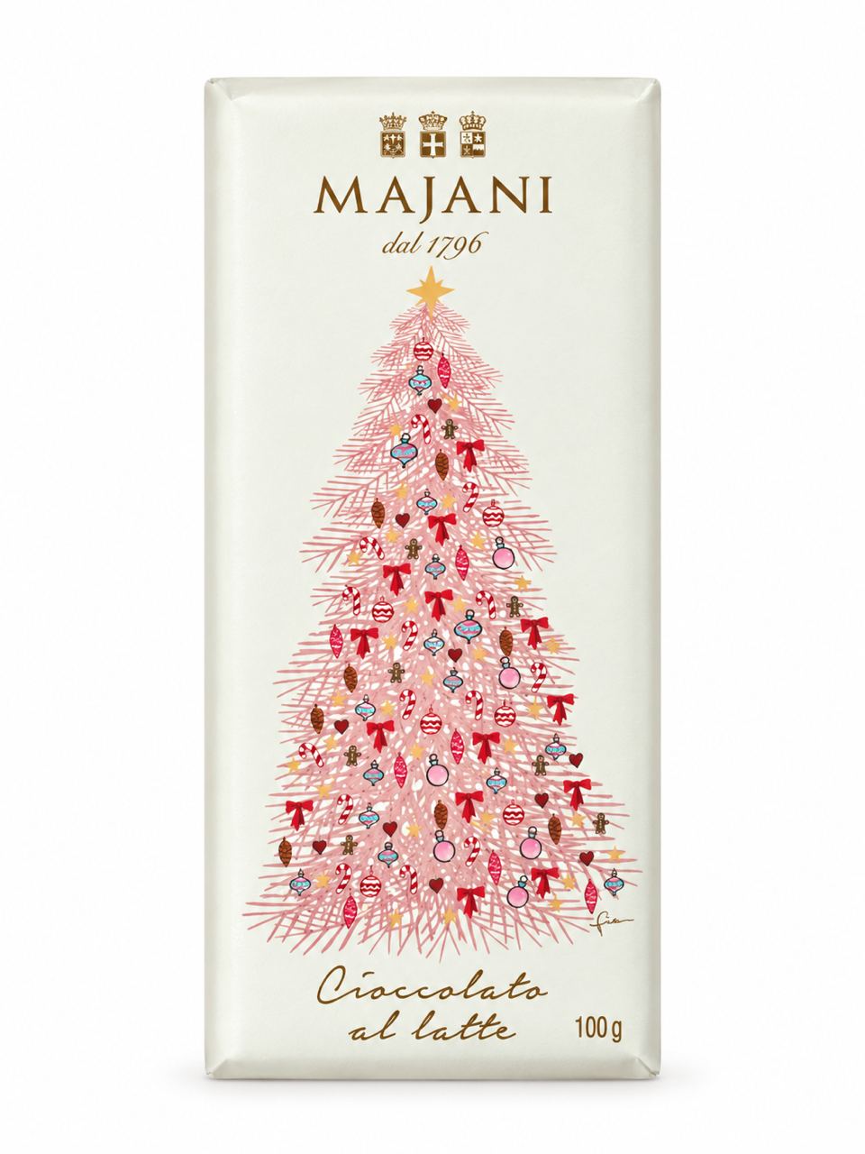 Majani | Weihnachtsbaum – Extra-Milchschokolade 33%